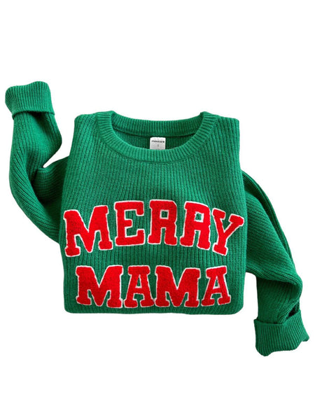 MAMA Knit Sweater | Merry Mama - PREORDER