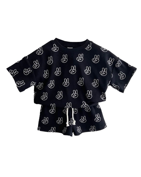 Top & Shorts Set | Good Vibes - PREORDER