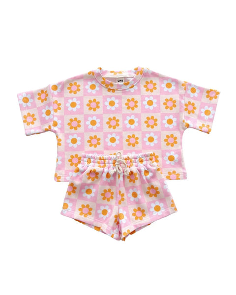 Top & Shorts Set | Retro Daisy - PREORDER