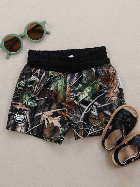 Swim Trunks | Brown Camo - PREORDER