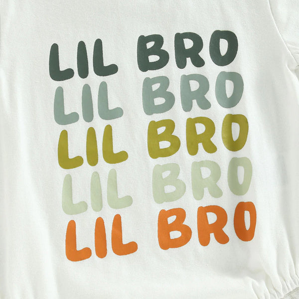 Colorful Lil Bro Romper - PREORDER