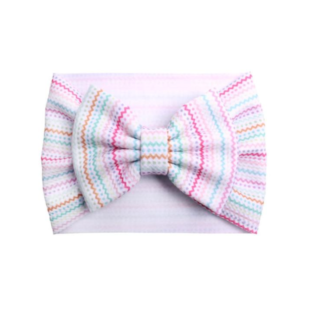 Pastel Zig Zag 5" Headband