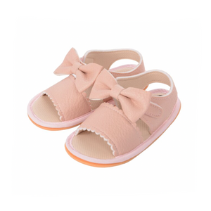 Gianna Bow Sandals in Pink