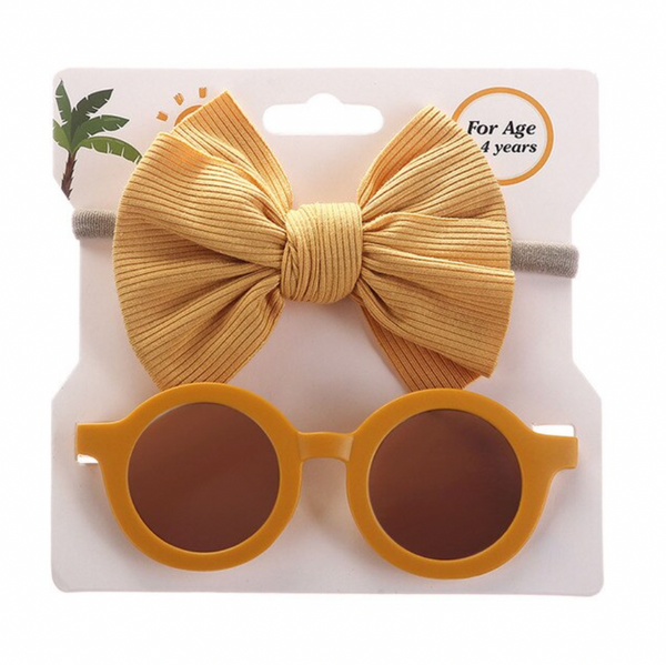 Casual Girl Sunnies & Bow (6 Colors) - PREORDER