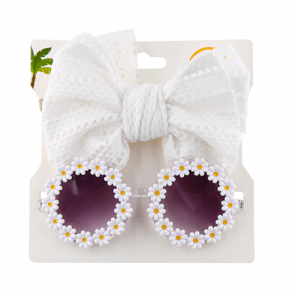 Spring Time Sunnies & Lace Bows (5 Colors) - PREORDER