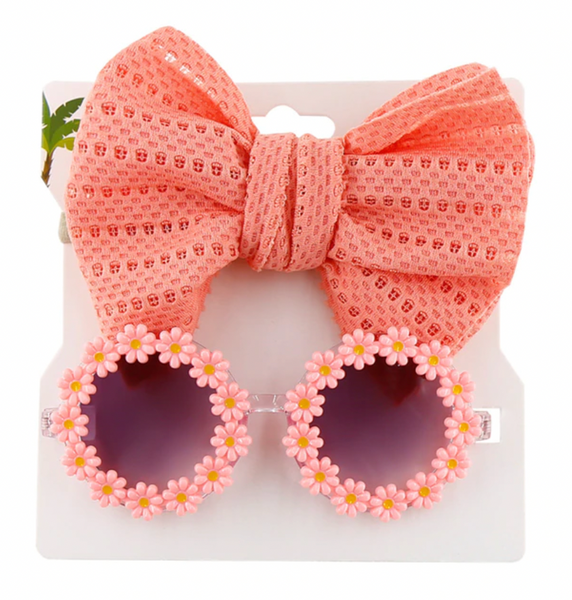 Spring Time Sunnies & Lace Bows (5 Colors) - PREORDER