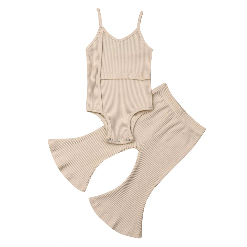 Creamy Ribbed Outfit - PREORDER