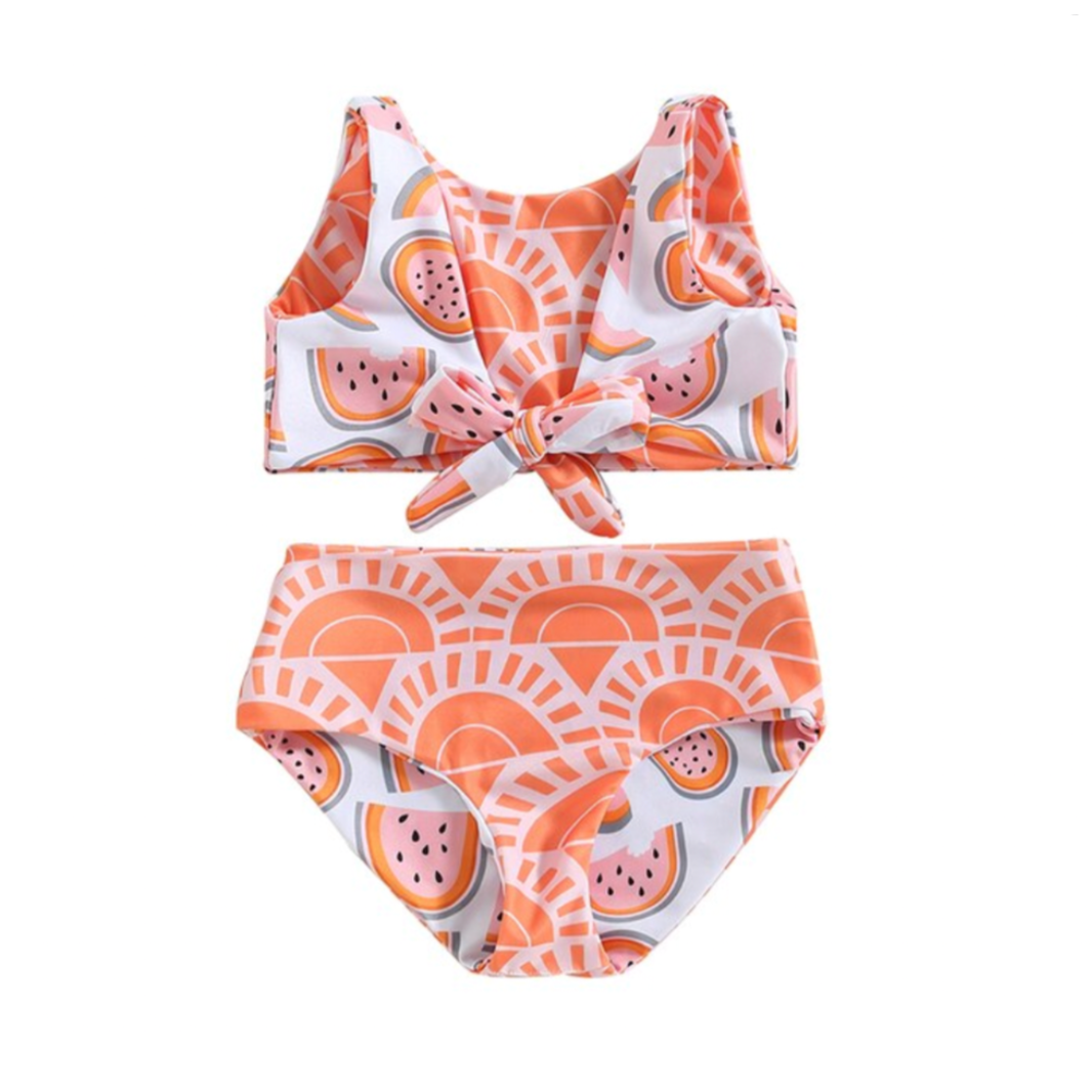 Watermelons & Sunshine Reversible Swimsuit - PREORDER