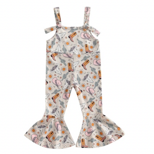 Sassy Little Cowgirl Romper - PREORDER
