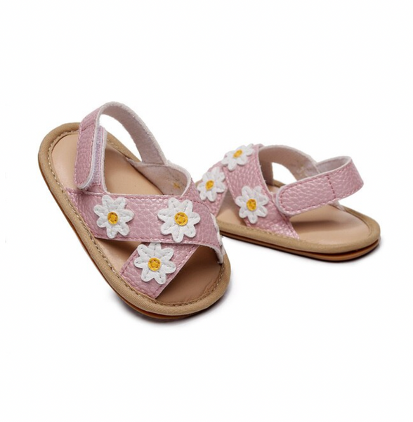 Daisy Cross Over Sandals (3 Colors) - PREORDER