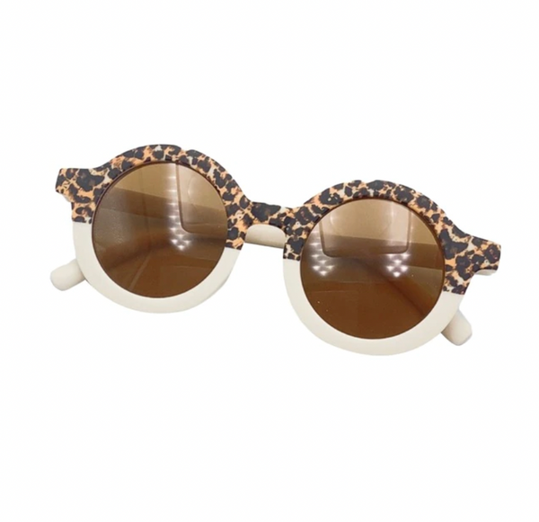 Two Tone Leopard Sunnies (8 Colors) - PREORDER