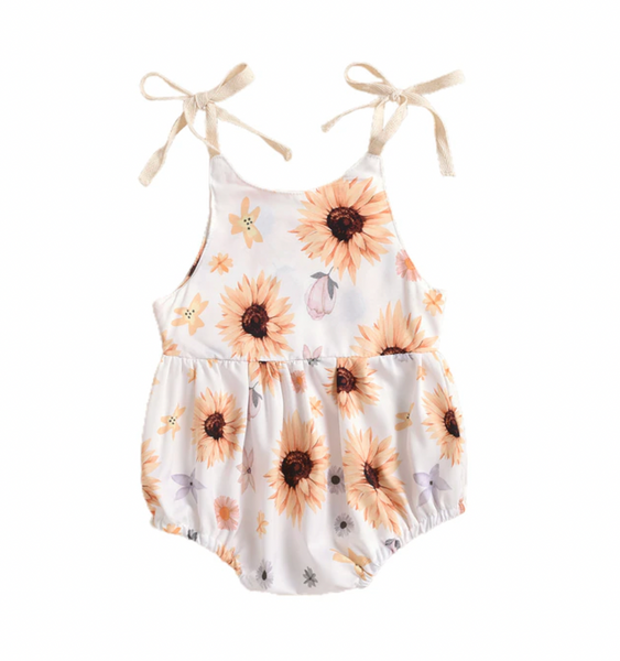 Sunshine & Sunflowers Rompers (3 Styles) - PREORDER
